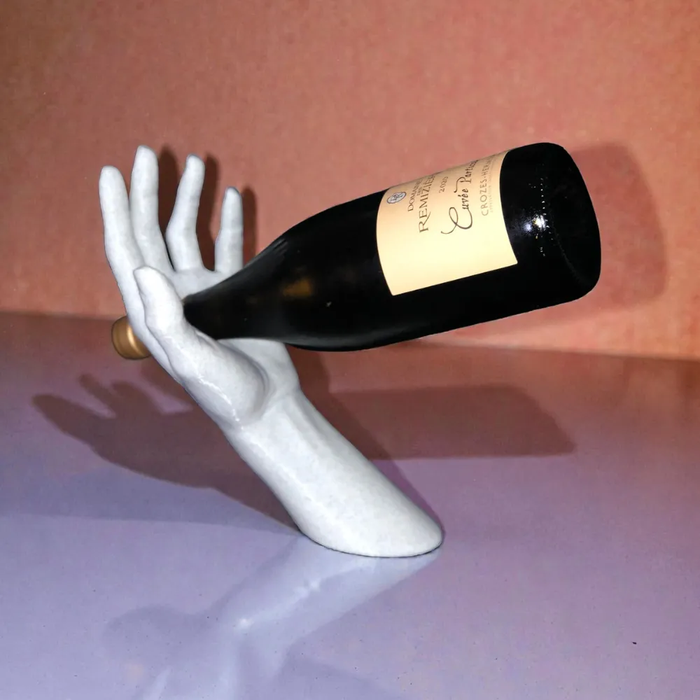 Porte bouteille Main