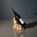 Porte bouteille Main