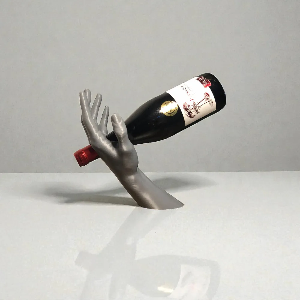 Porte bouteille Main